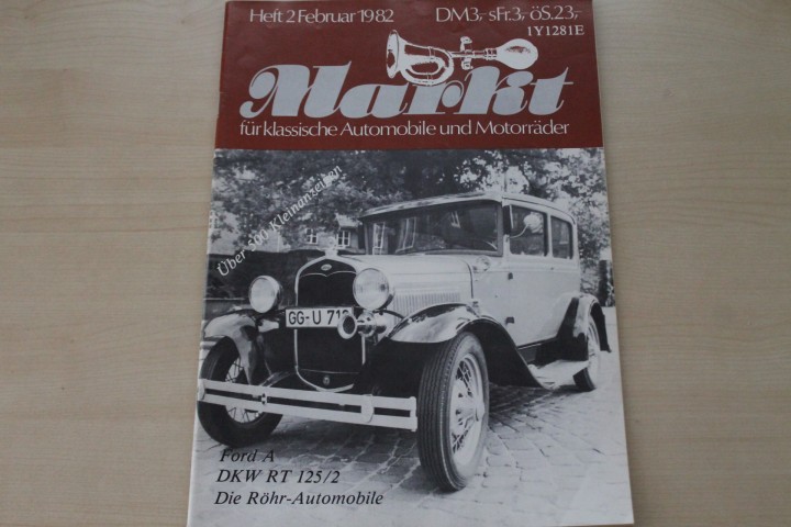 Deckblatt Oldtimer Markt (02/1982)